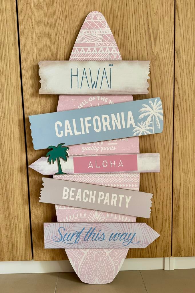 Cadre déco surf, Ophalen, Gebruikt