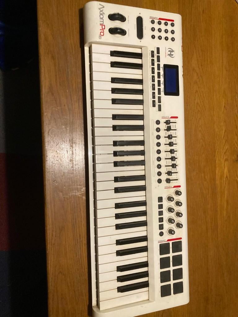 M-Audio Axiom Pro 49 MIDI Keyboard, Ophalen of Verzenden, Zo goed als nieuw, Aanslaggevoelig, 49 toetsen