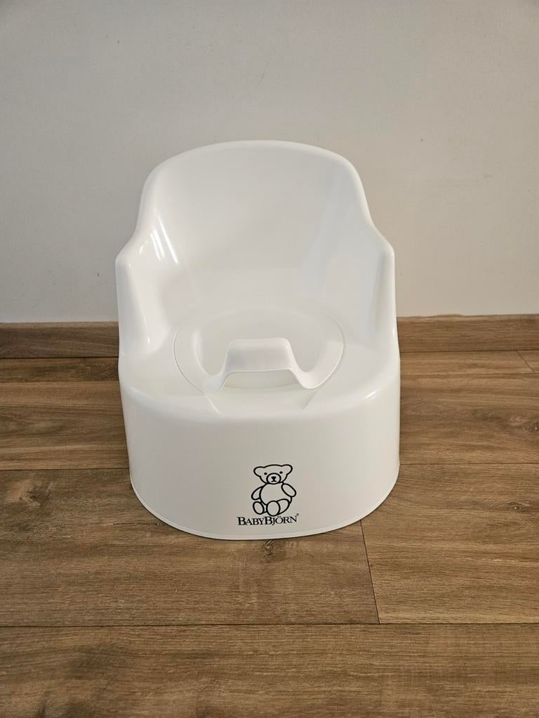 Wc potje BabyBjörn wit, Ophalen, Gebruikt