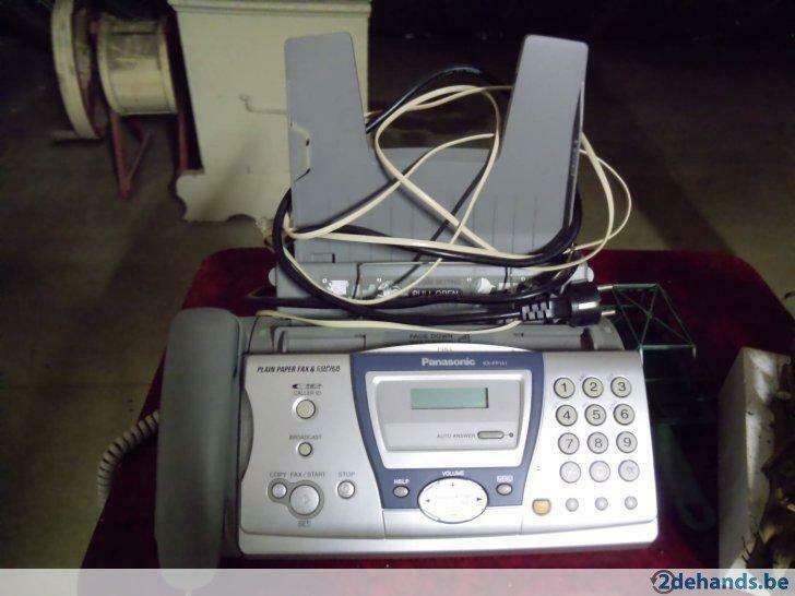 fax toestel, Télécoms, Fax, Enlèvement, Utilisé