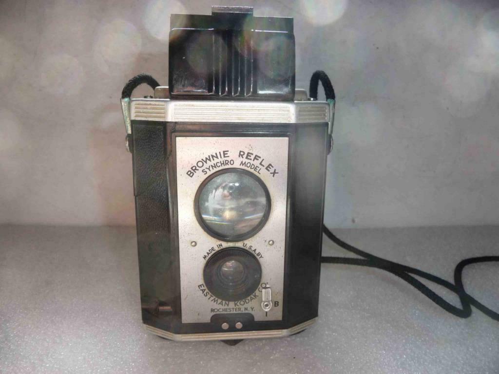Kodak BROWNIE REFLEX Synchro-modelcamera (nr. 2), Ophalen of Verzenden, Gebruikt, Kodak