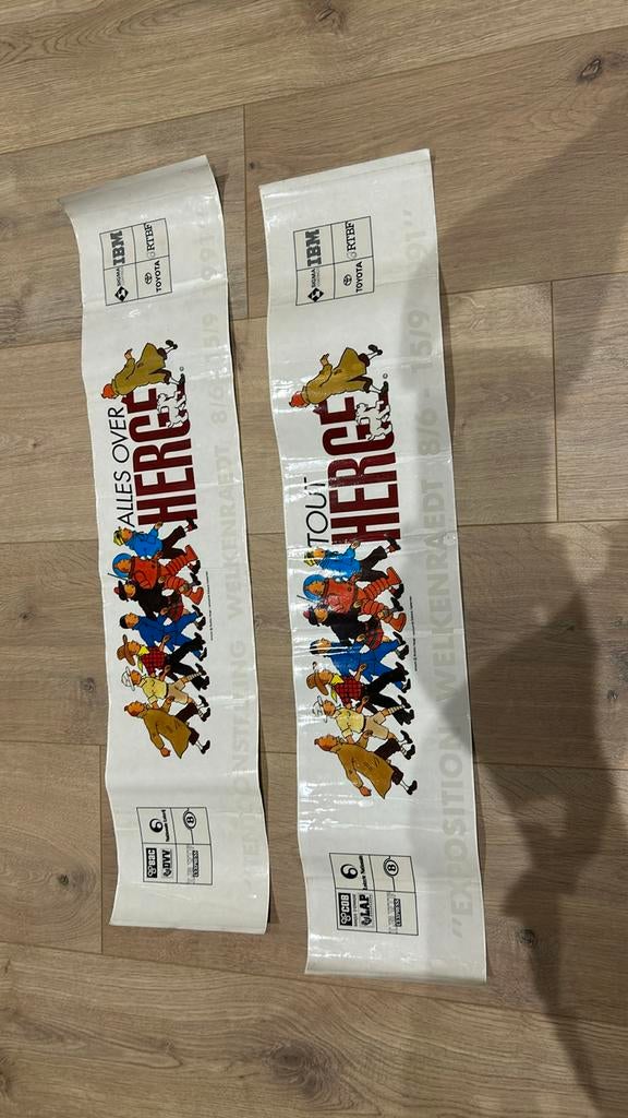 Hergé tintin kuifje mega stickers welkenraedt 1991, Ophalen of Verzenden, Kuifje, Zo goed als nieuw