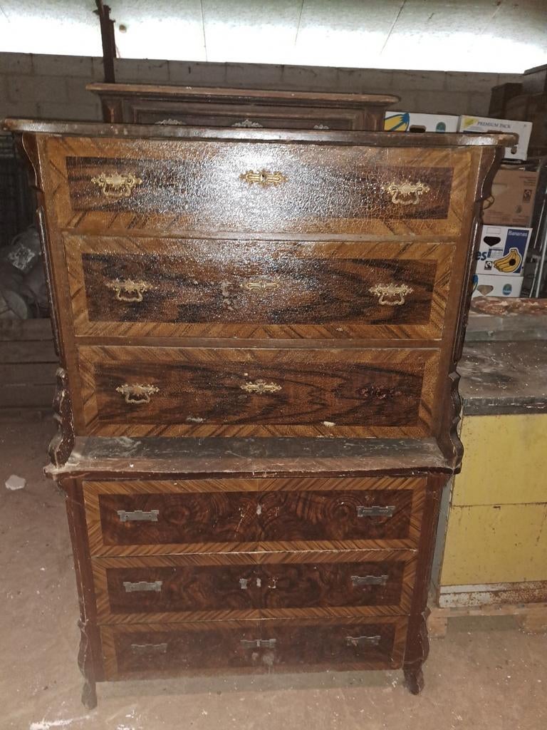 Kast kasten antieke commode's decoratie, Antiek en Kunst, Antiek | Meubels | Kasten, Ophalen