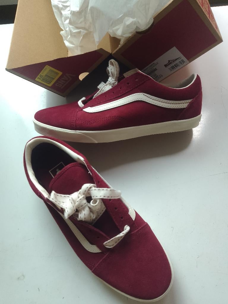 new vans old school lowpro (95€) unisex maat 40.5 +doos, Neuf, Vans, Baskets, Envoi