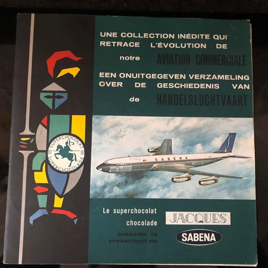 SABENA boek compleet - topstaat JACQUES, Verzamelen, Merken en Reclamevoorwerpen, Ophalen of Verzenden, Zo goed als nieuw, Overige typen