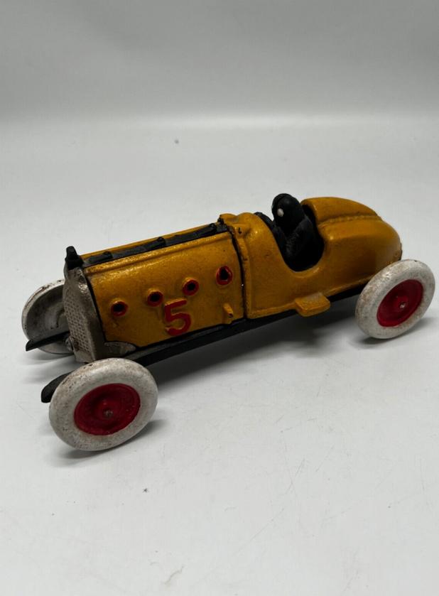 voiture de course Hubley en fonte de fer, Enlèvement ou Envoi