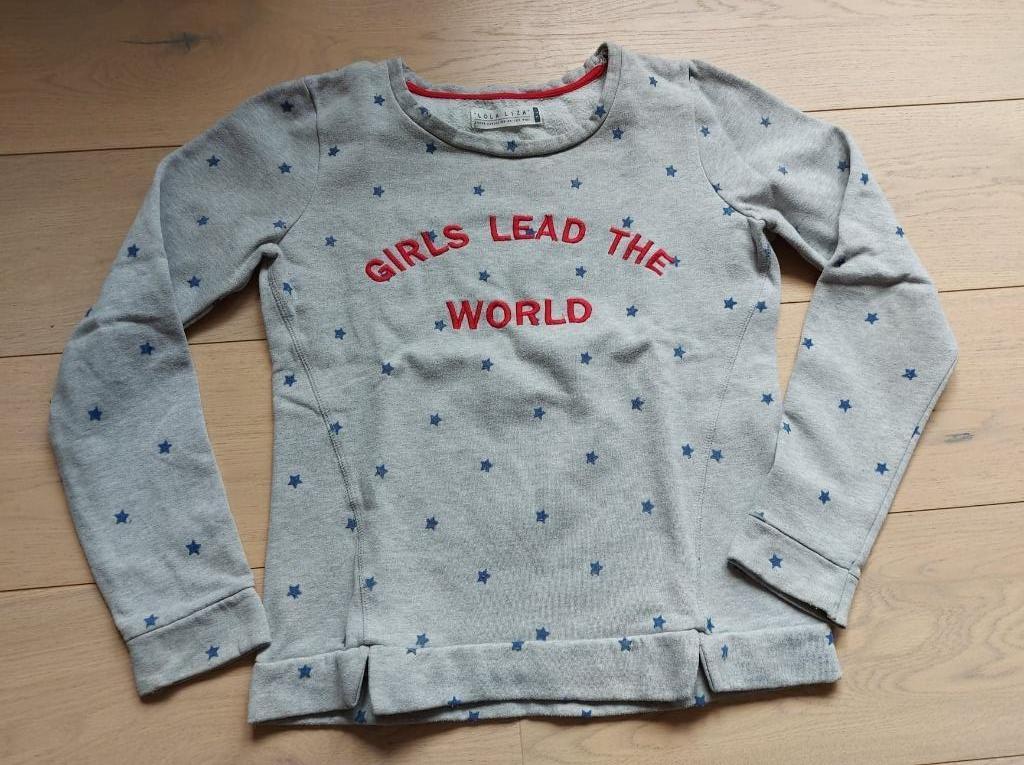 pull Lola en Liza XS, Enlèvement ou Envoi, Comme neuf, Taille 34 (XS) ou plus petite, Gris
