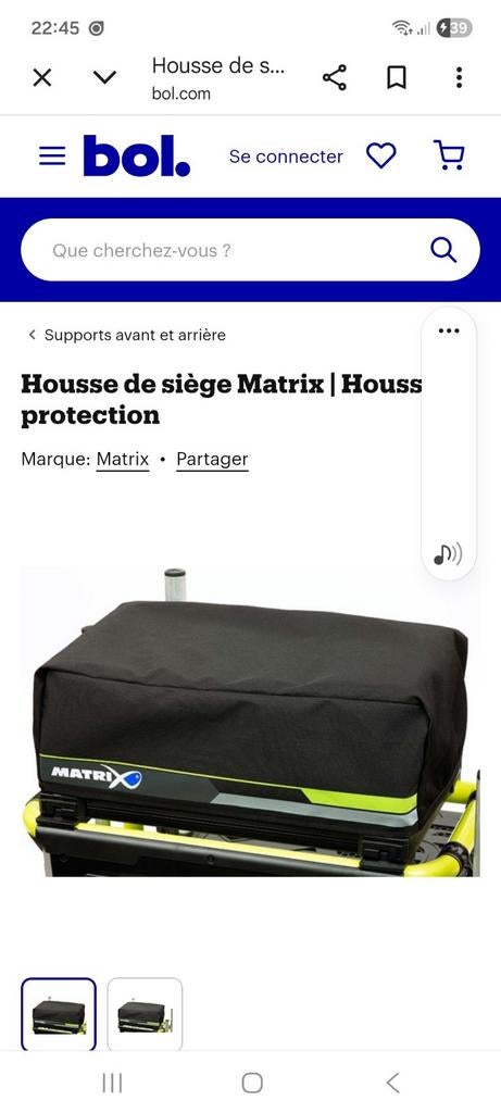 Housse pour siege station matrix, Sports nautiques & Bateaux