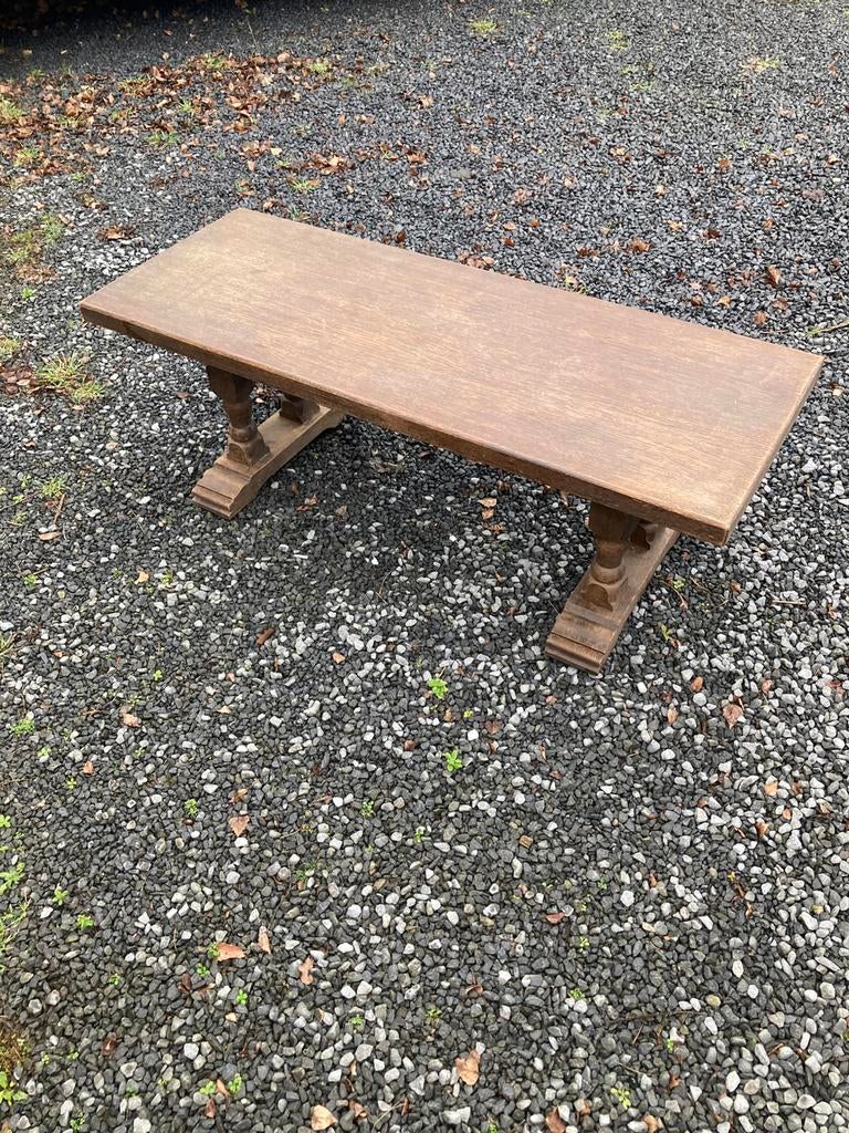 Stevige houten salontafel, Ophalen, Gebruikt