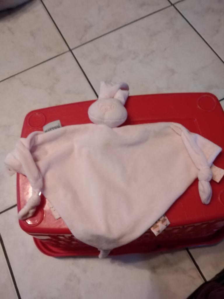 knuffeldoekje nattou konijn (aug 2024), Ophalen of Verzenden, Nieuw, Konijn