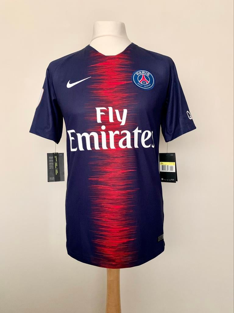 Paris Saint-Germain 2018-2019 Home Mbappé Nike PSG shirt, Taille S, Enlèvement ou Envoi, Neuf, Maillot