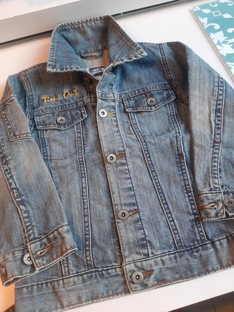 Jeans jasje Blue Ridge - maat 110/116 - 5/6j, Ophalen of Verzenden, Zo goed als nieuw