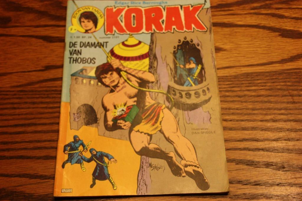 Korak / Classics lektuur-1977/ nummers 2131-2133-2136, Livres, BD | Comics, Autres régions, Enlèvement ou Envoi, Utilisé, Plusieurs comics