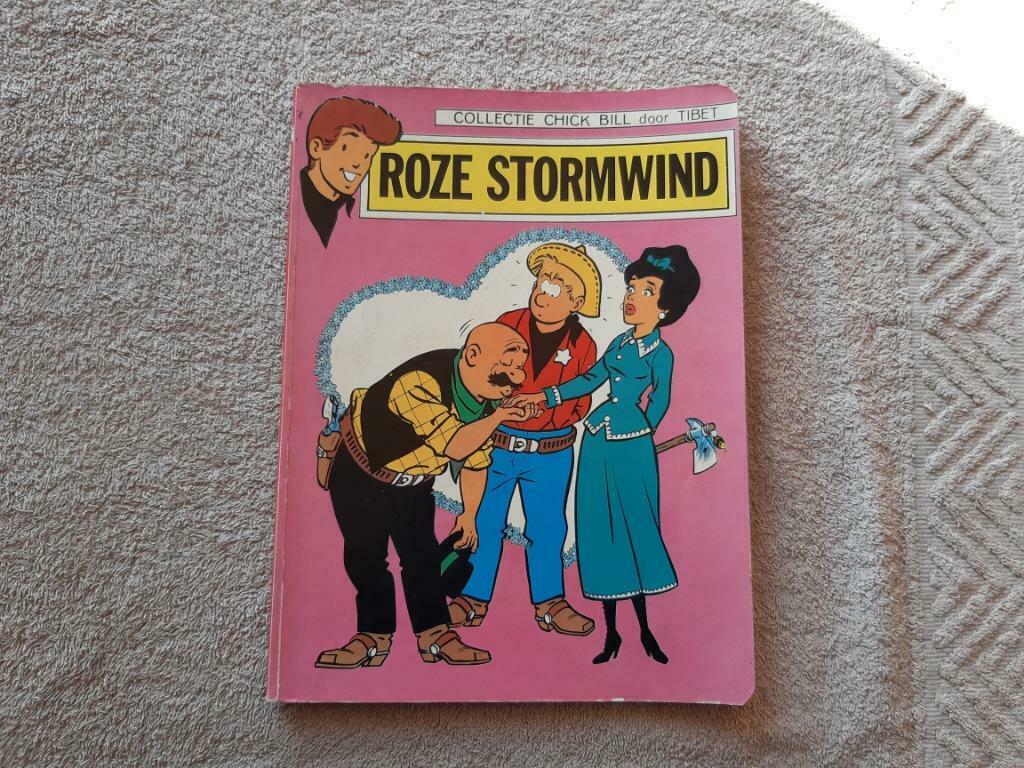 Chick Bill.20.Roze stormwind., Eén stripboek, Ophalen of Verzenden, Gelezen