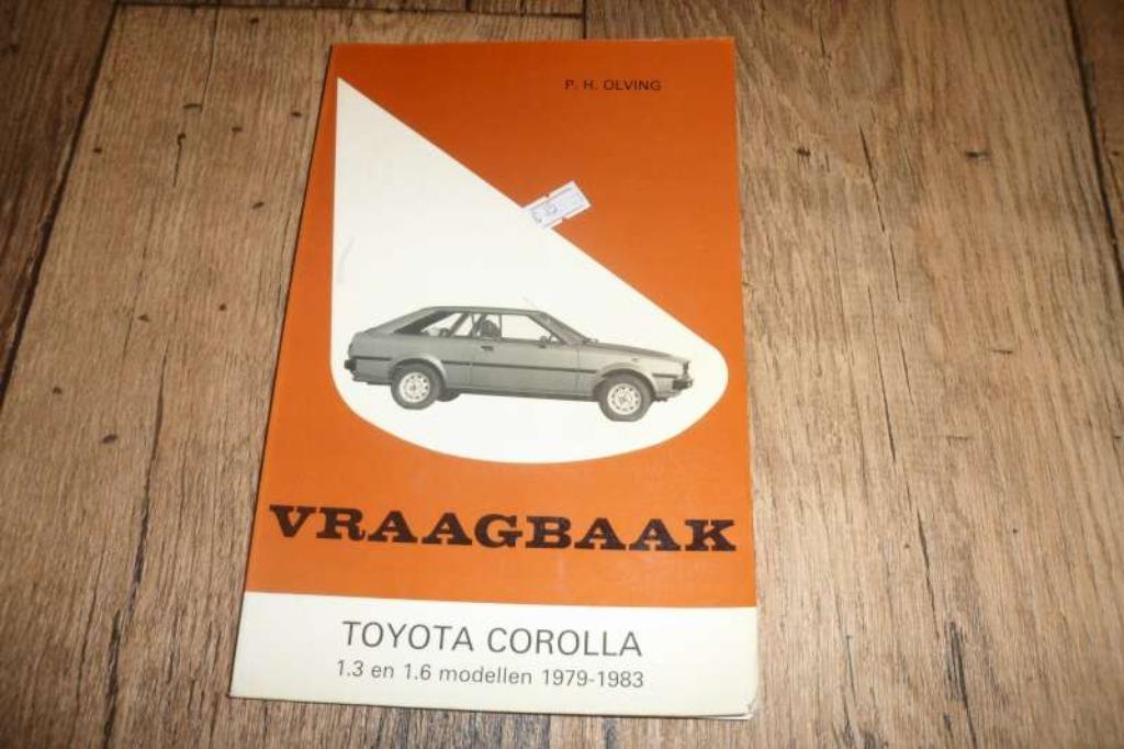 Vraagbaak Toyota Corolla, Enlèvement ou Envoi