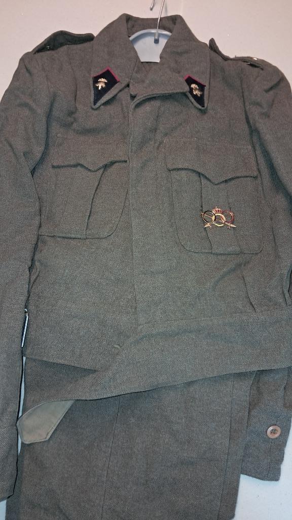 BELGIQUE - ABL - TENUES DIVERSES, Ophalen of Verzenden, Landmacht, Kleding of Schoenen