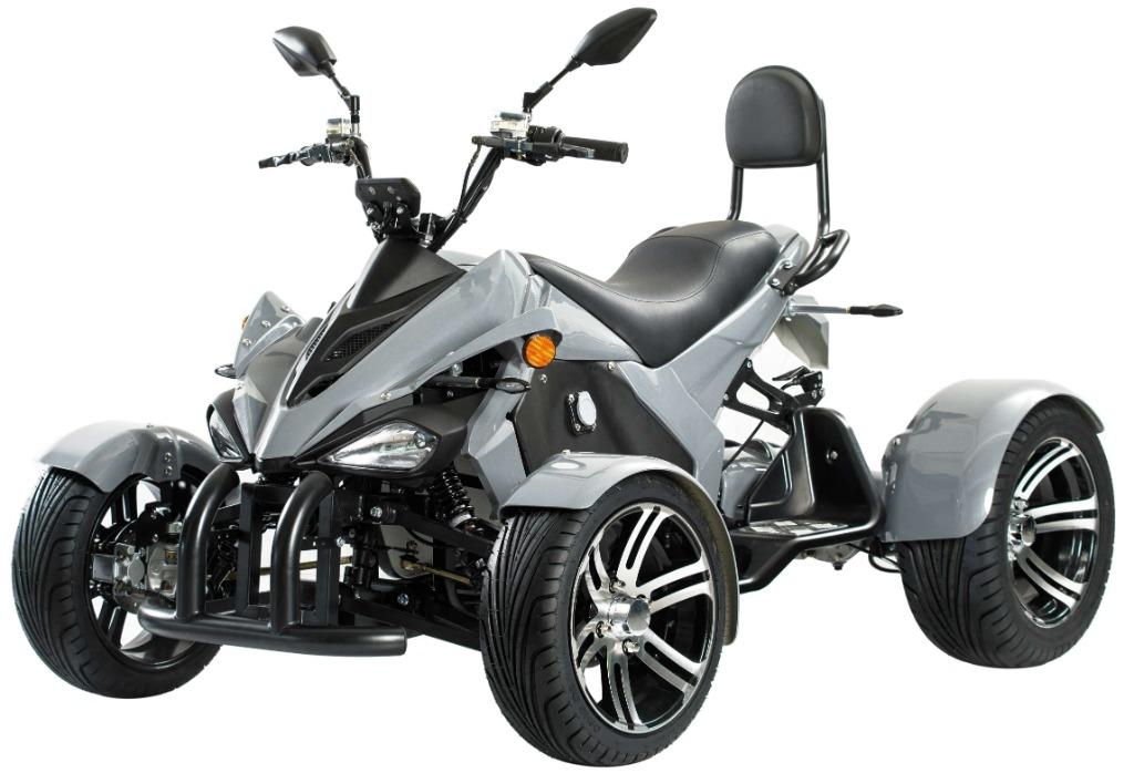 SPY RACING Quad met kenteken autorijbewijs 4000W Nardo Grey, 4000 cc, Meer dan 35 kW, 1 cilinder