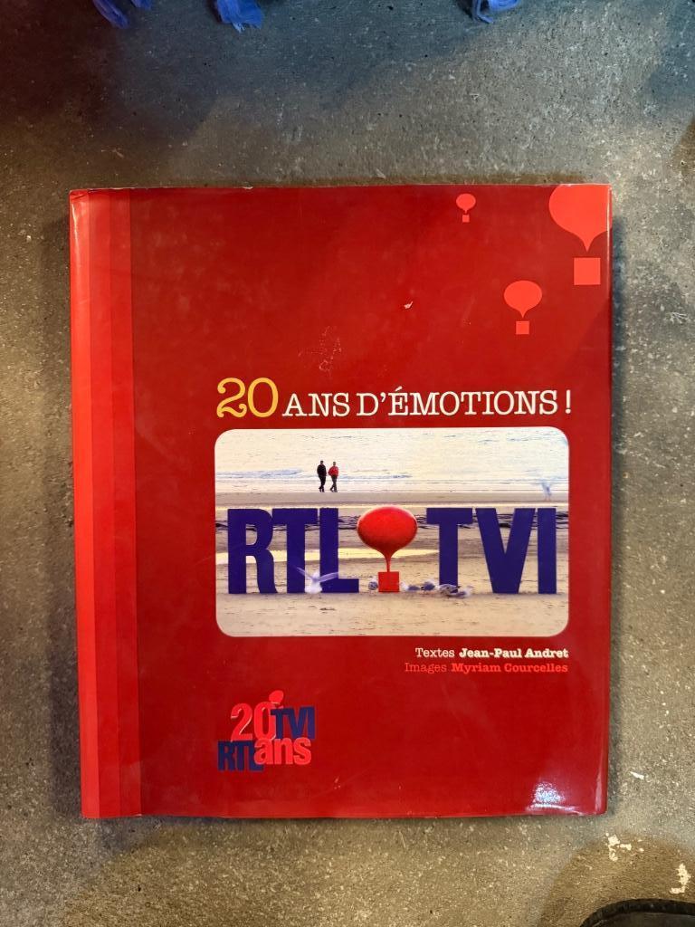 Livre 20 ans d’émotions! RTL-TVI, Enlèvement ou Envoi, Neuf