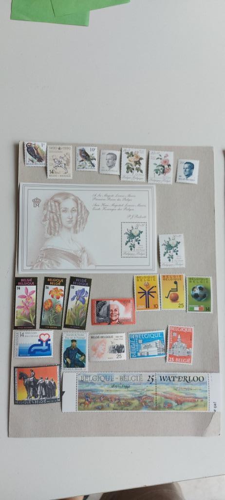 postzegels postfris België jaargang 1990, Postzegels en Munten, Ophalen of Verzenden, Zonder stempel, Postfris, Postfris