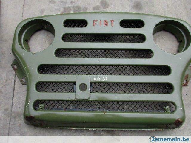 Grille voor Fiat AR51-59 Campagnola, Ophalen of Verzenden, Gebruikt, Voor, Fiat