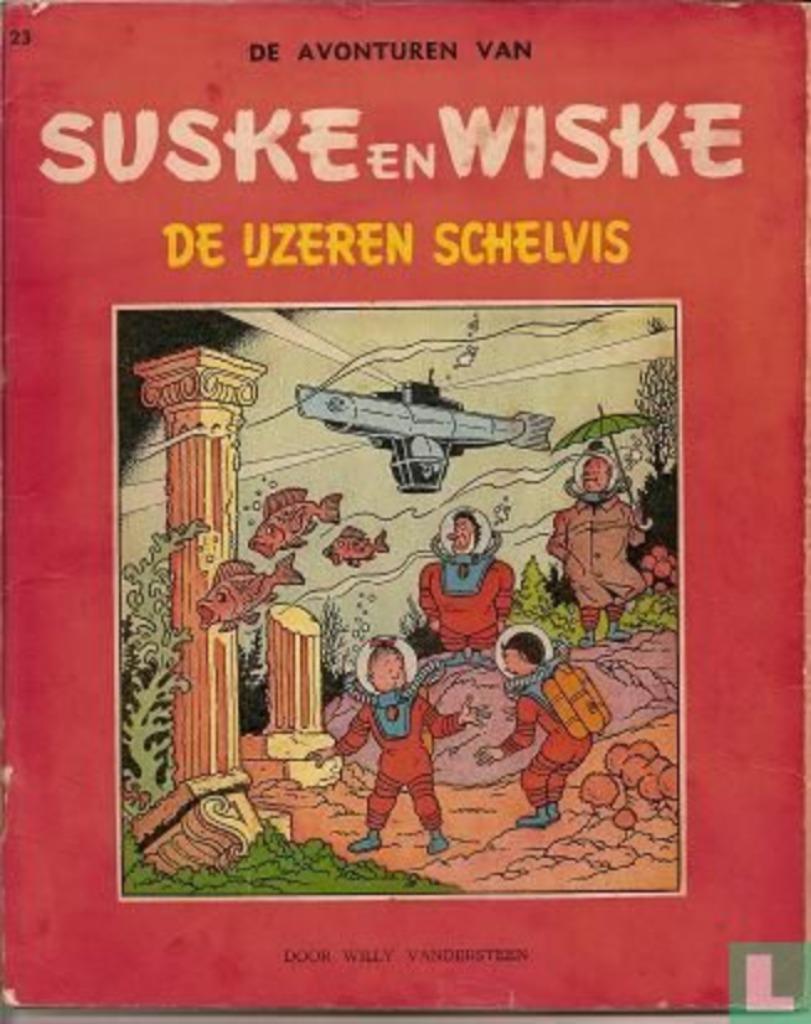 de ijzeren schelvis, Boeken, Stripverhalen, Ophalen of Verzenden, Gelezen, Willy Vandersteen