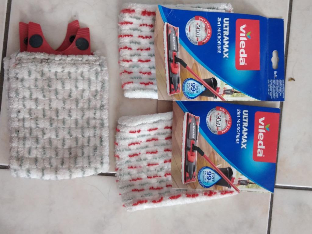 vileda ultramax dweilkop vervangdweil (doos bol), Enlèvement ou Envoi, Mop ou Serpillière