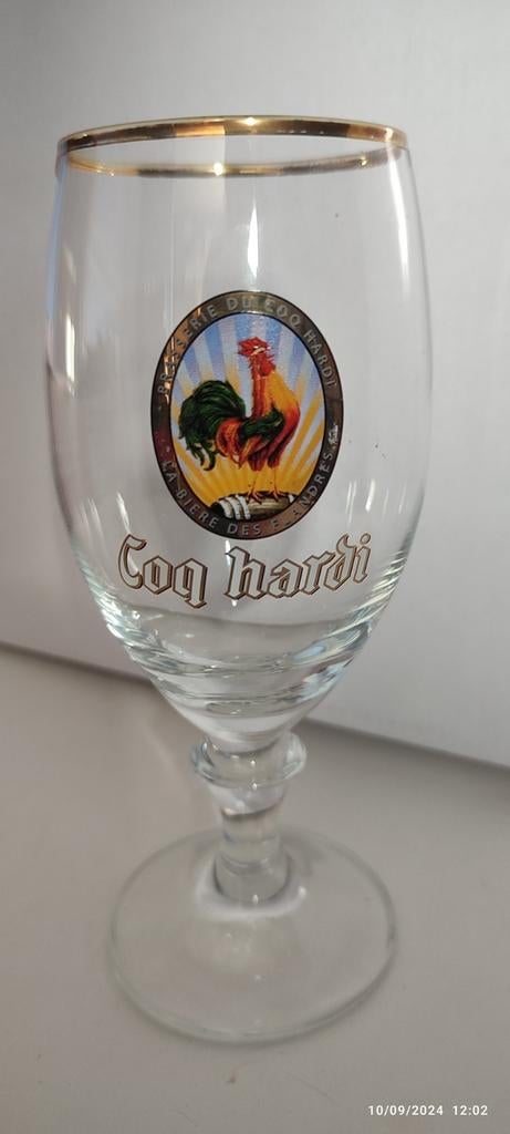 Un verre COQ HARDI ., Enlèvement, Comme neuf, Verre ou Verres, Autres marques