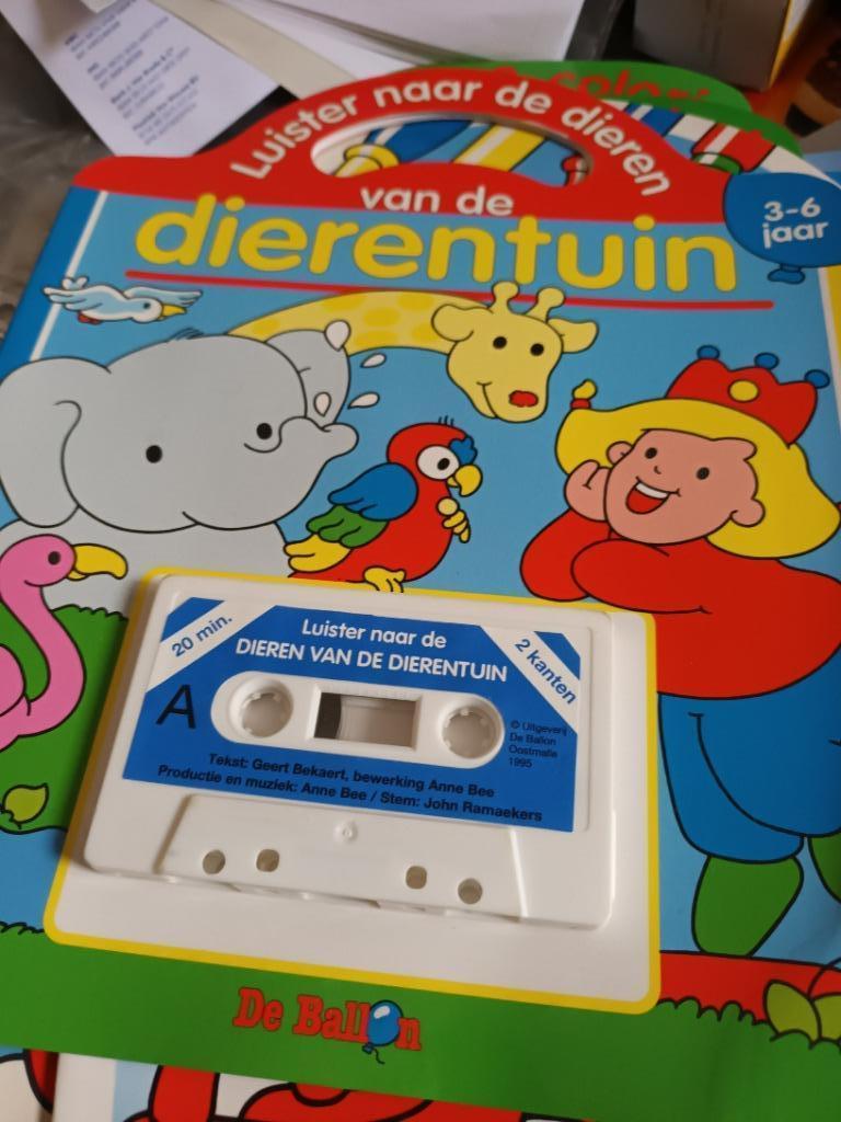 Lees en luisterboek : de dieren van de dierentuin, Ophalen of Verzenden, Cassette, Kind