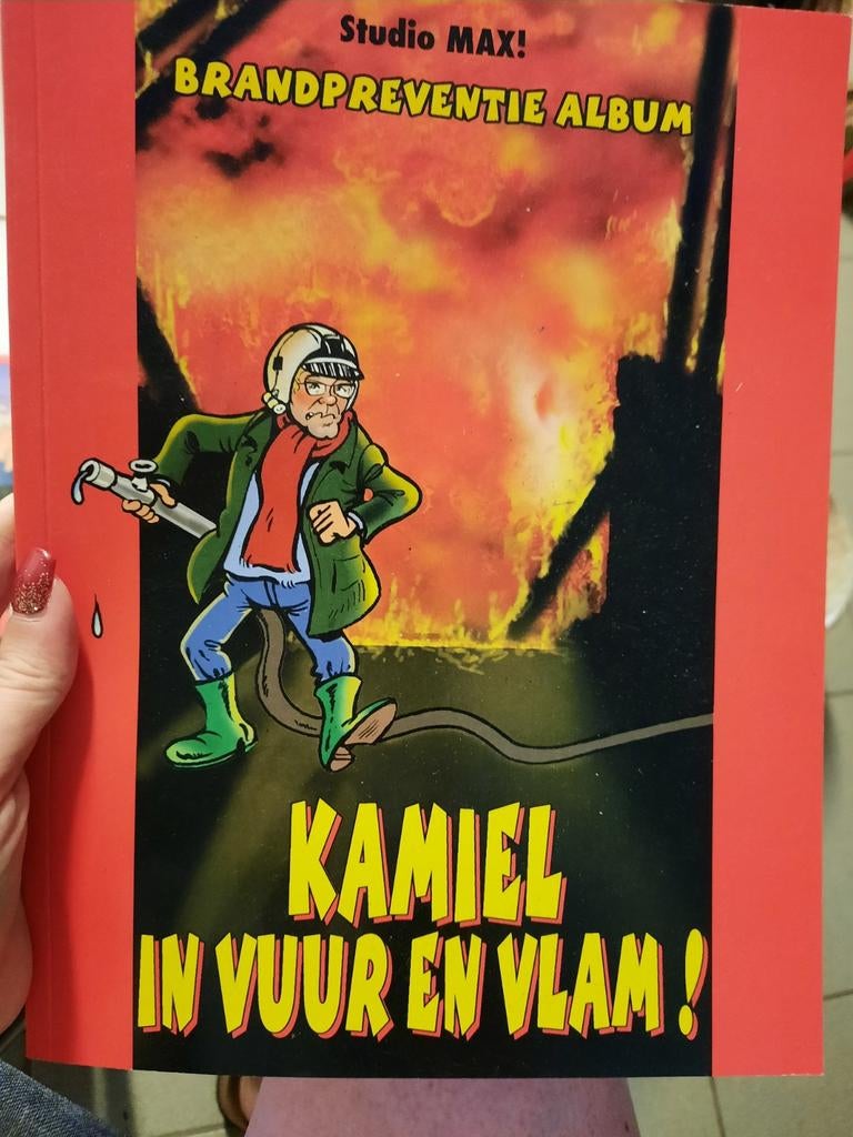 Strip kamiel in vuur en vlam, Boeken, Stripverhalen, Ophalen of Verzenden