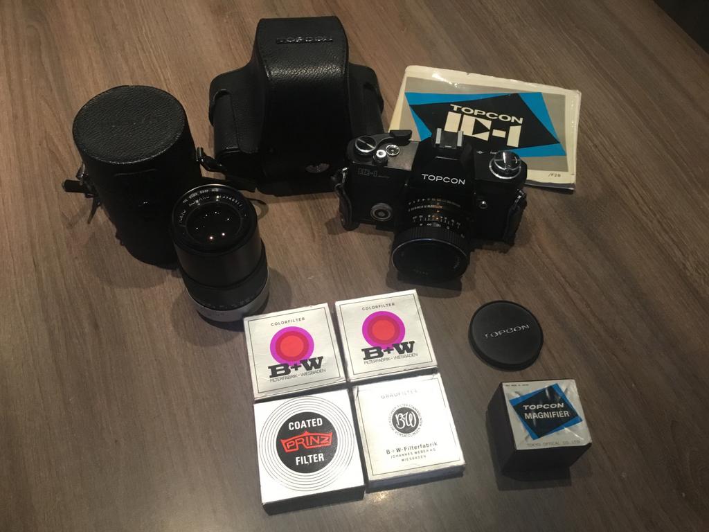 Appareil photo Topcon IC-1 avec accessoires, Enlèvement ou Envoi, Utilisé