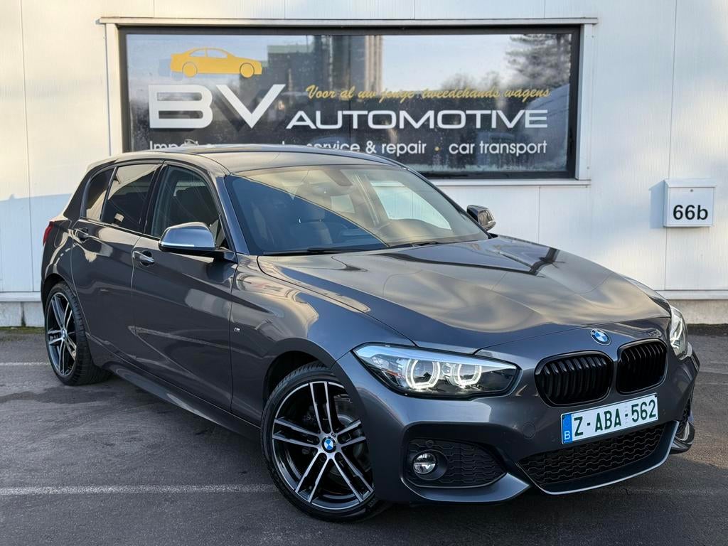 BMW 120i Sport automaat - alcantara - Hifi, Autos, Argent ou Gris, Achat, Entreprise, 5 portes