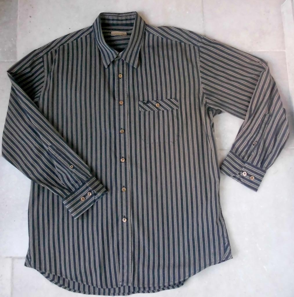 Prachtig Saint Hilaire Heren SHIRT Maat 3XL, Ophalen of Verzenden, Zo goed als nieuw, Grijs, Halswijdte 43/44 (XL)