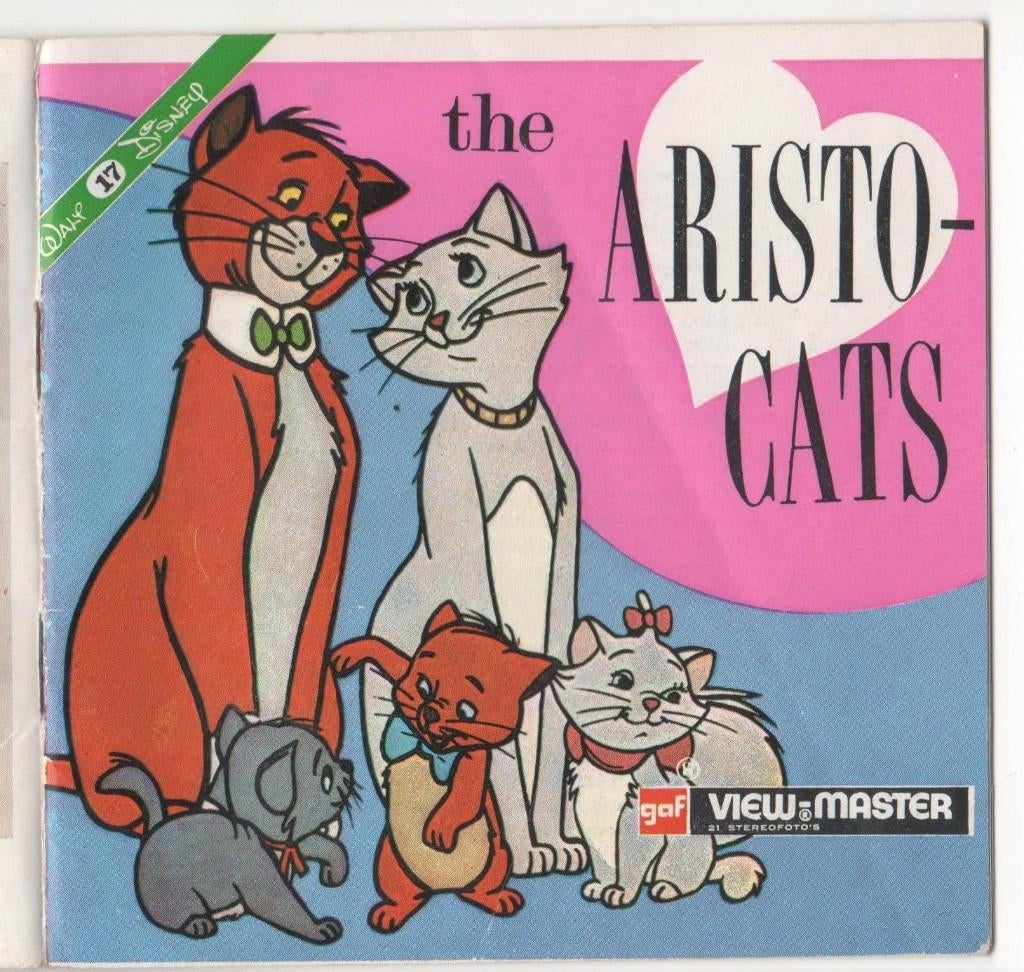 View-master Les Aristochats B 365 NL, Enlèvement ou Envoi