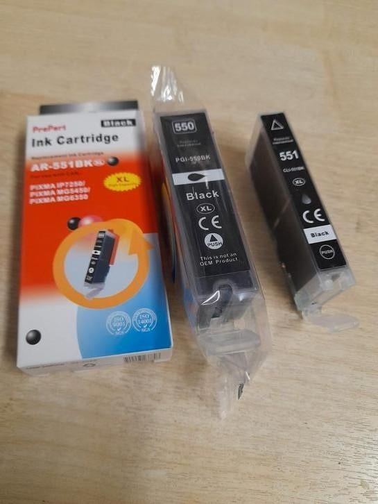 5 inktpatronen nieuw voor Canon pixma printers, Computers en Software, Ophalen of Verzenden, Nieuw