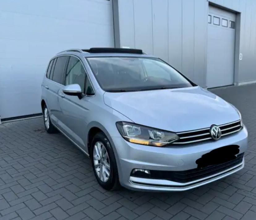 WV Touran 16 Tdi fin 2018 5pl, Cuir, Argent ou Gris, Achat, Euro 6