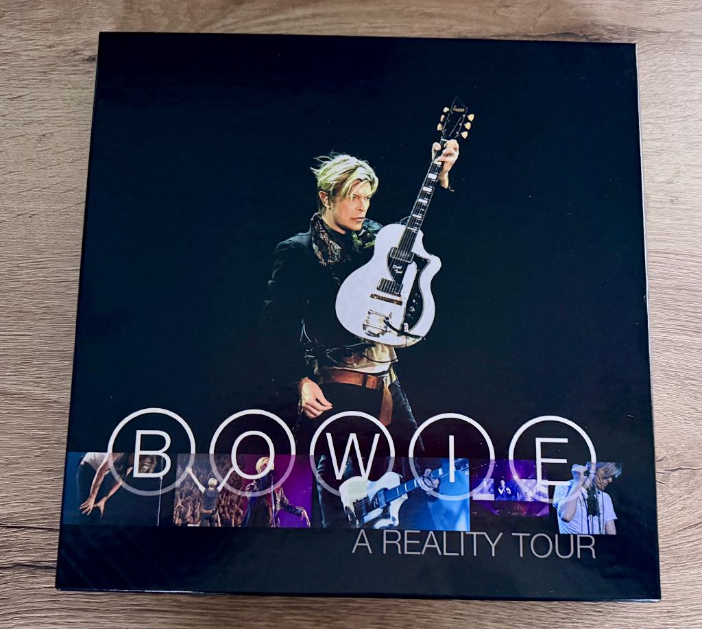 David Bowie - A reality tour box - 3x blauwe LP, Ophalen of Verzenden, Zo goed als nieuw, 12 inch