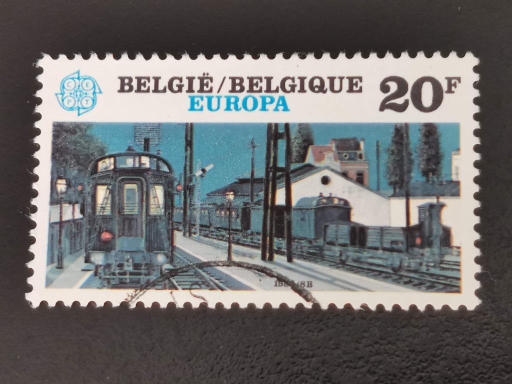 Belgie 1983 - schilderkunst: Paul Delvaux, Postzegels en Munten, Ophalen of Verzenden, Gestempeld