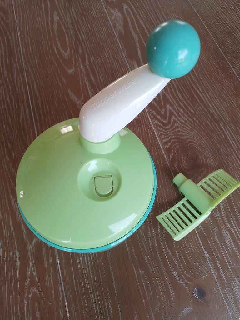 Tupperware hakmolen, Ophalen of Verzenden, Zo goed als nieuw, Groen, Overige typen