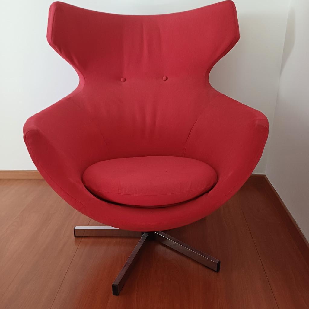 Vintage kuipzetel, Huis en Inrichting, Fauteuils, Ophalen, Zo goed als nieuw