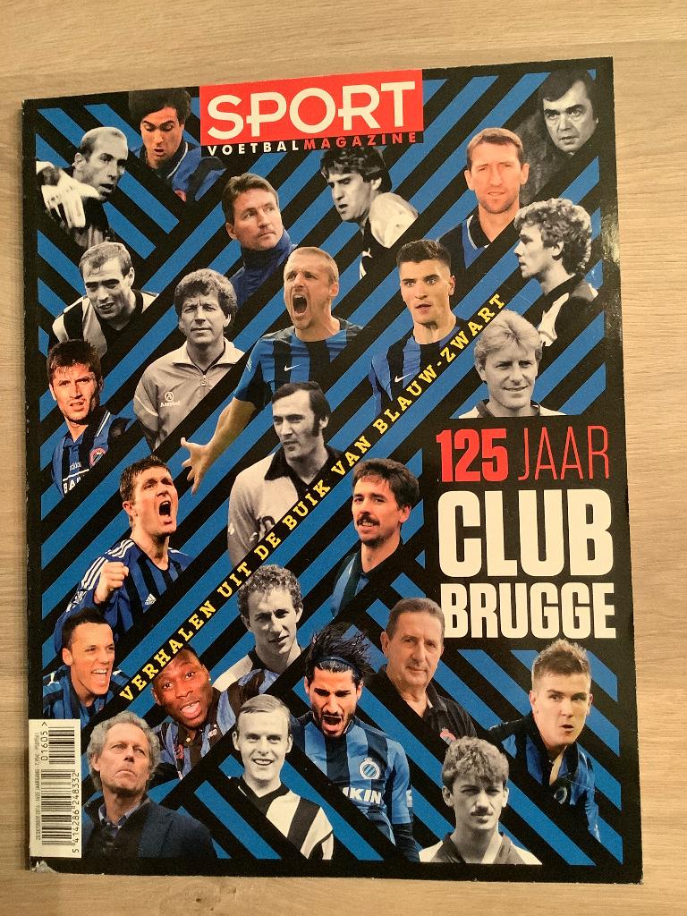 Voetbal Magazine 125 jaar Club Brugge, Verzamelen, Ophalen of Verzenden, Zo goed als nieuw, Boek of Tijdschrift