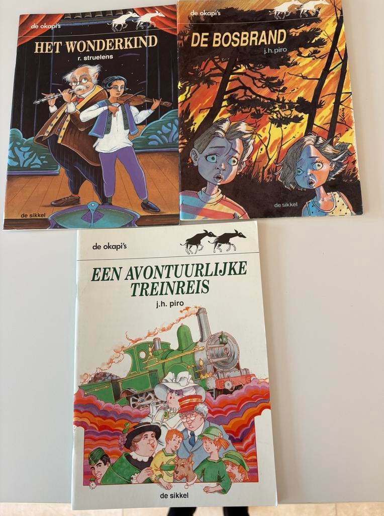 Boekjes reeks de Okapi uit jaren 90, Boeken, Ophalen, Zo goed als nieuw