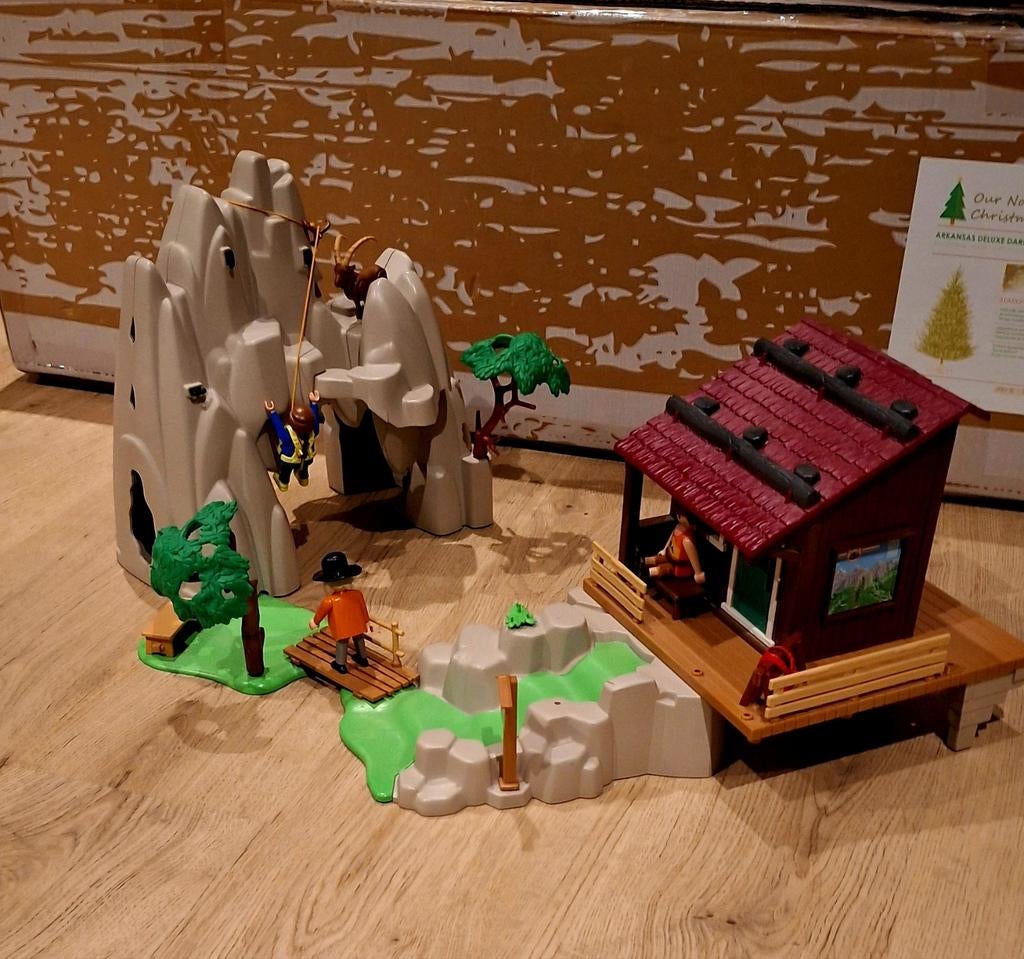 Playmobil berghut, Enlèvement