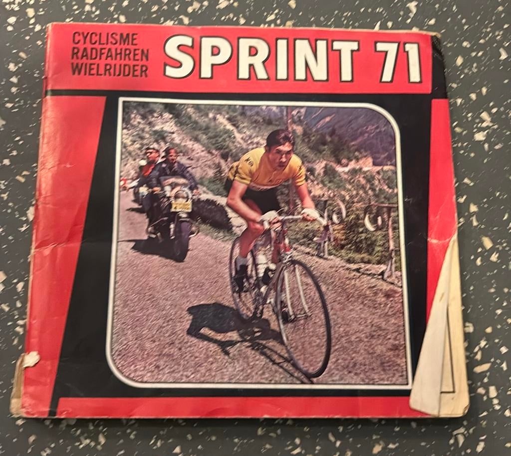 Album panini sprint 71, recupalbum, Collections, Enlèvement ou Envoi, Utilisé