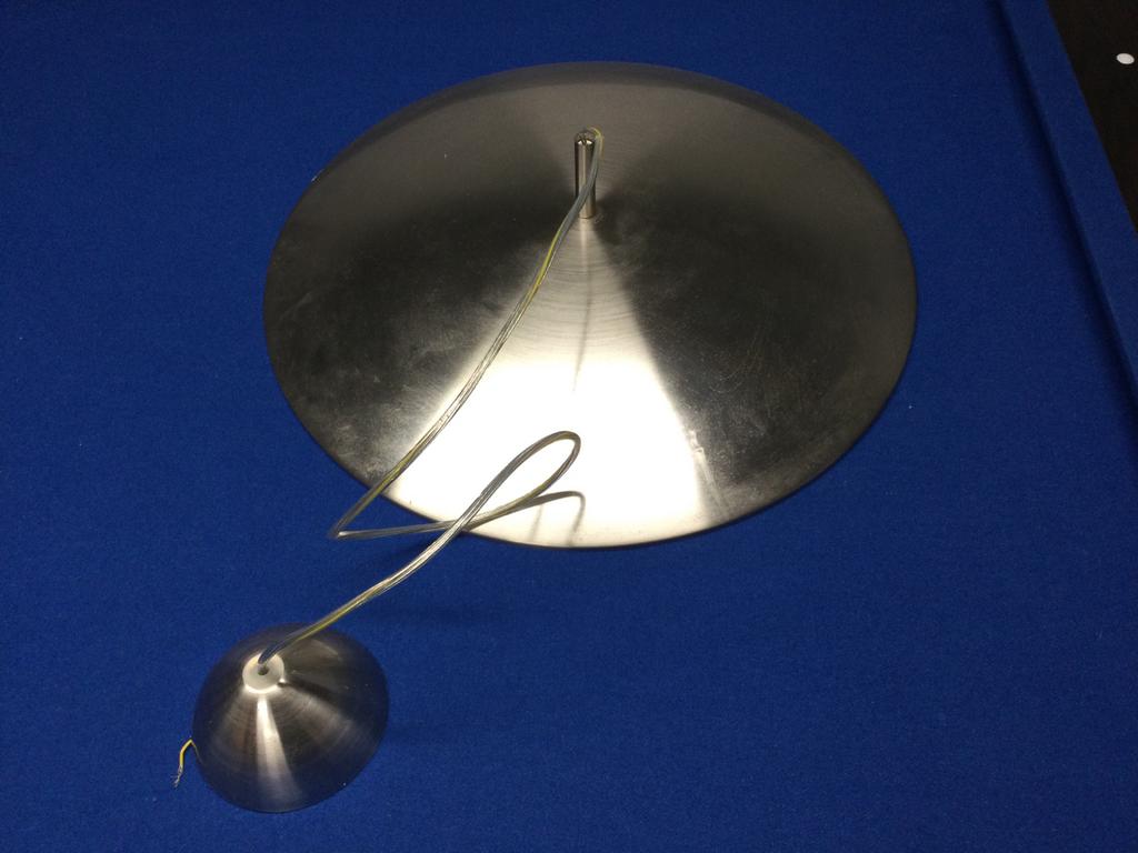 Te koop : keukenlamp schotel 60cm dia 40watt, Ophalen, Zo goed als nieuw