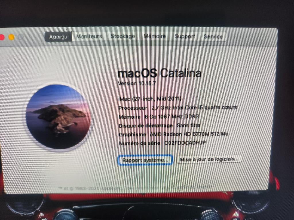 iMac 27 pouces, Informatique & Logiciels, Enlèvement ou Envoi, Comme neuf, Apple, Intel Core i5