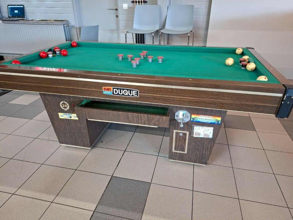Biljarts en voetbaltafels., Ophalen, Zo goed als nieuw, Biljarttafel