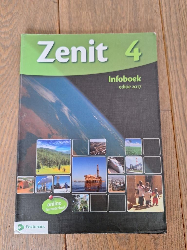 Schoolboek Aardrijkskunde Zenit 4, Boeken, Ophalen of Verzenden, Zo goed als nieuw, ASO, Aardrijkskunde
