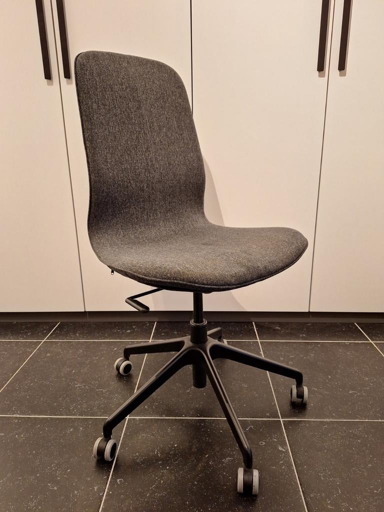 Chaise de bureau Langfjall, Enlèvement, Noir, Chaise de bureau