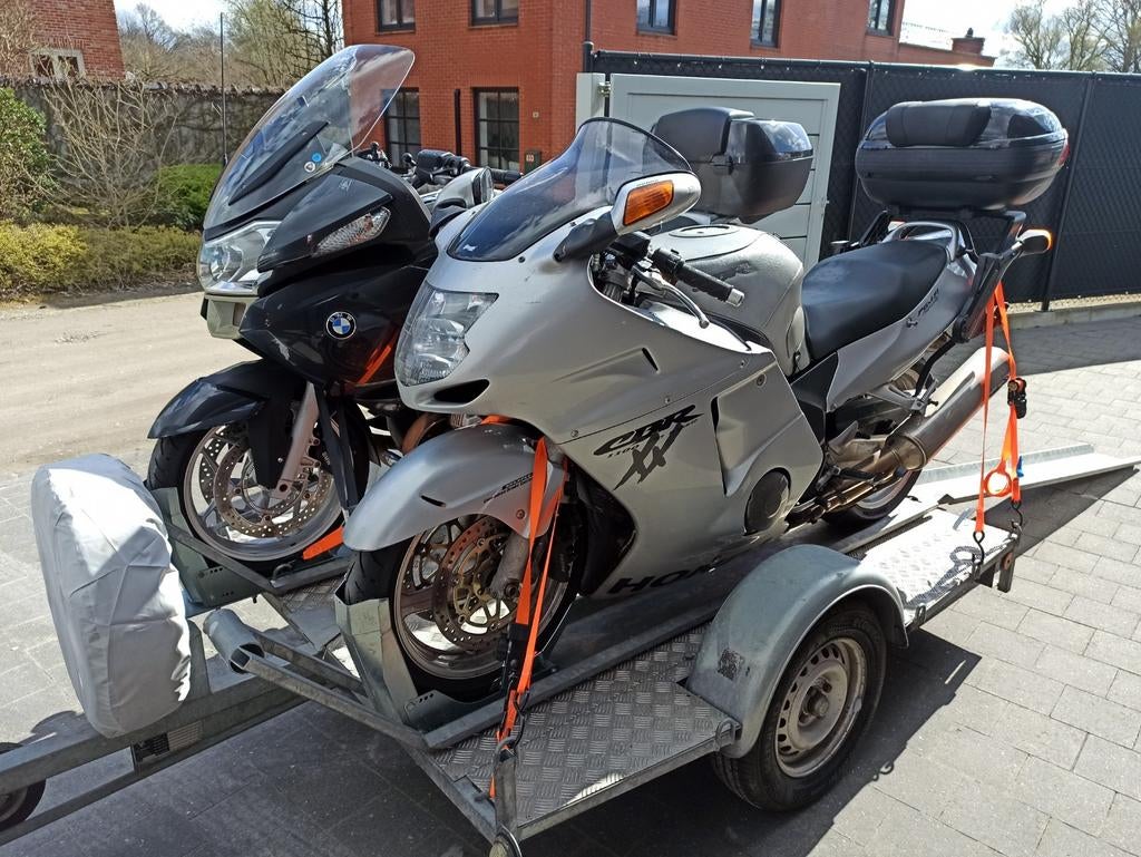Motortrailer te huur 750kg meer dan 500kg laadvermogen!, Ophalen