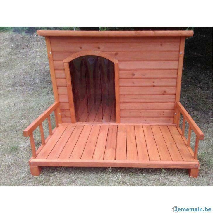 Niche toit plat + terrasse niche geante abri chien NEUF, Animaux & Accessoires, Accessoires pour chiens, Envoi, Neuf